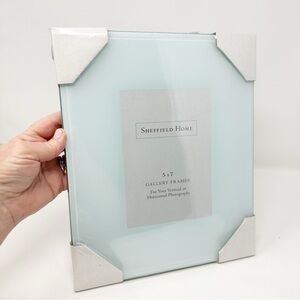 SHEFIELD HOME GLASS FRAMELESS FRAME 9.5” x 11.5‎